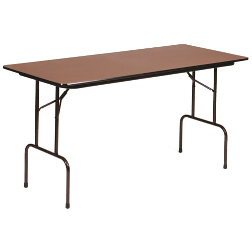 Correll, Inc® Anti-Fatigue Table 36x96x36H High-Pressure Laminate Top, Medium Oak